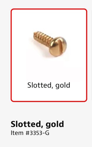 Stew mac usa 3353 - #3353, gold