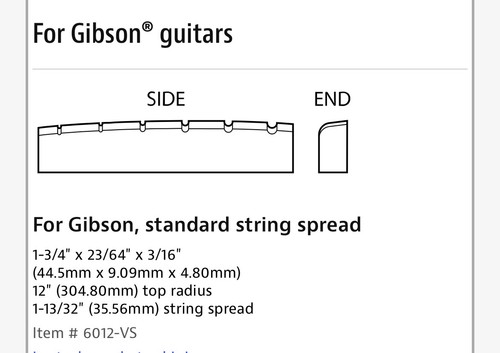 Stew mac usa 6012 gibson - stew, #6012-vs