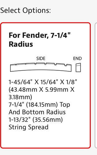 Stew mac usa 6001 fender - #6001-vs,
