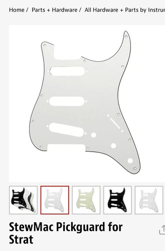 Stewmac 104539 pickguard for - stewmac,