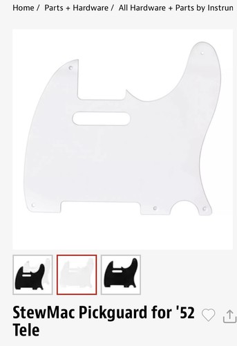 Stewmac 104545 pickguard - #104545, for