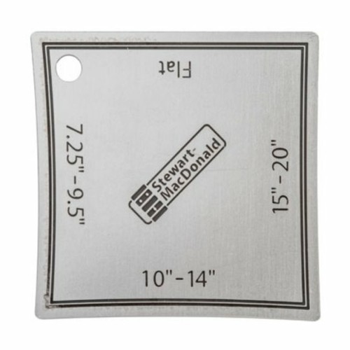 Guitar fret slot depth gauge