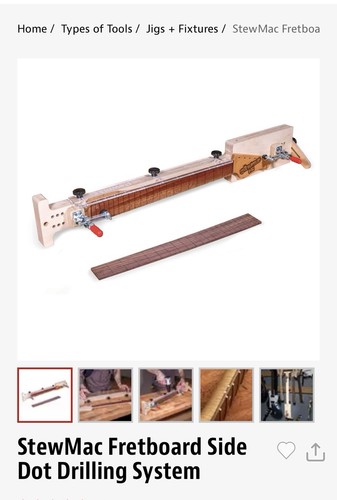 Stew mac 102932 fretboard - #102932,